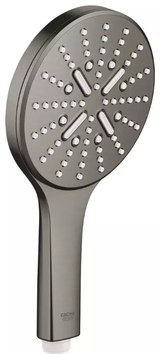 Ручной душ GROHE Rainshower SmartActive 130 3 вида струй, темный графит матовый (26574AL0) - артикул K0000171115