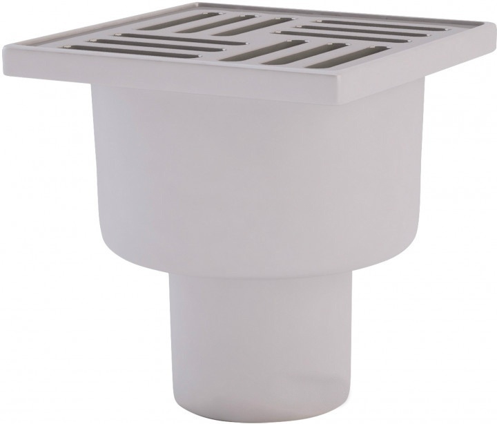 трап вертик.вып.50 нерегулируемый. с решеткой из нерж 10х10 (ТА5202) - артикул K0000030924