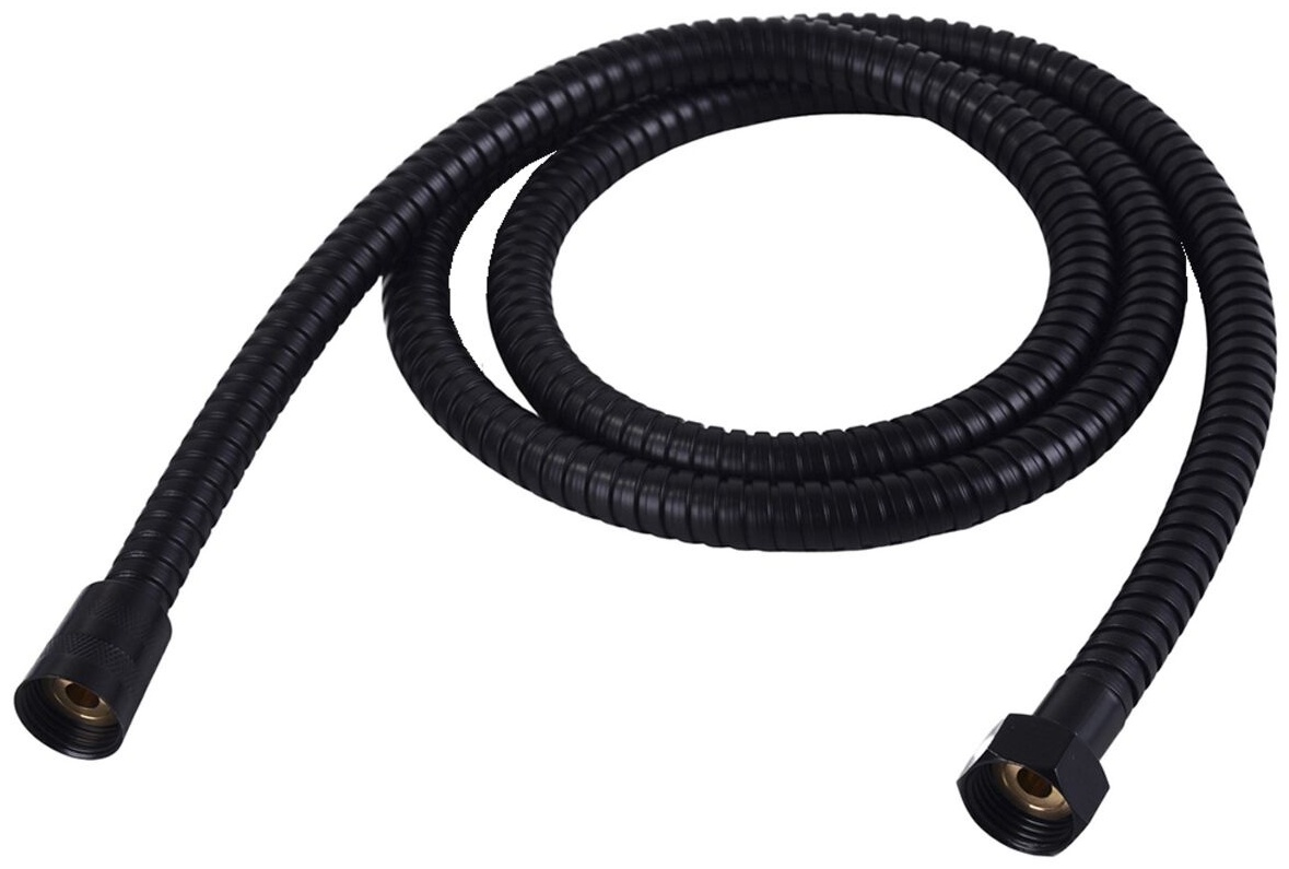 шланг д/душа 2-ая оплетка нерж. Black 1,5м SH-4674 - артикул K0000050798