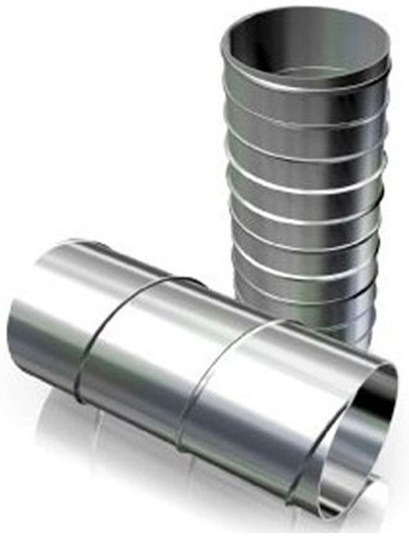 Воздуховод DG D100 L2м оцинк.сталь ERA PRO - артикул K0000183558