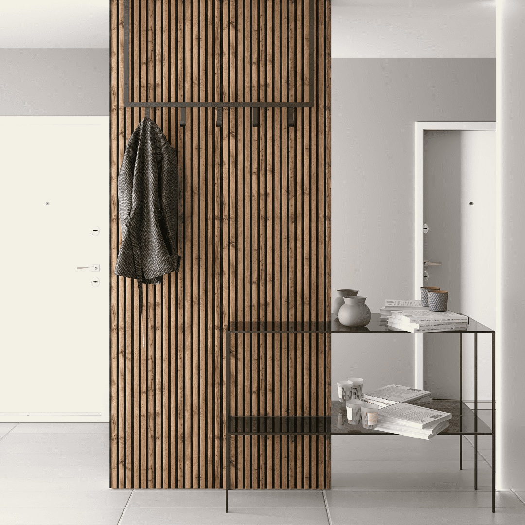 Панель стеновая акустическая МДФ Comfort Light 2780 x 600 x 9 цвет Пекан - артикул K0000237380
