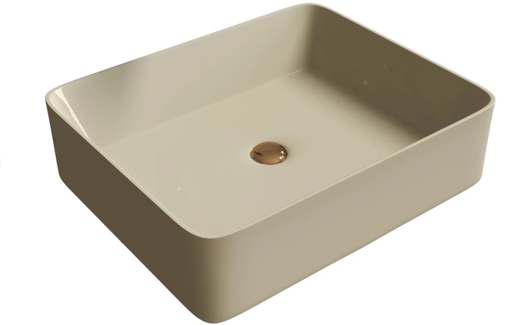 Раковина Grossman GR-3016BEM (480*370*135) БЕЖЕВАЯ МАТОВАЯ - артикул K0000105115
