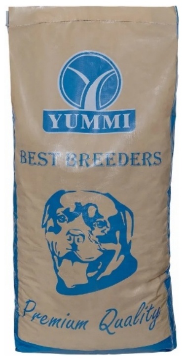 Комплект новый сухой корм для собак YUMMI Premium quality говядина 20 кг - артикул K0000080384