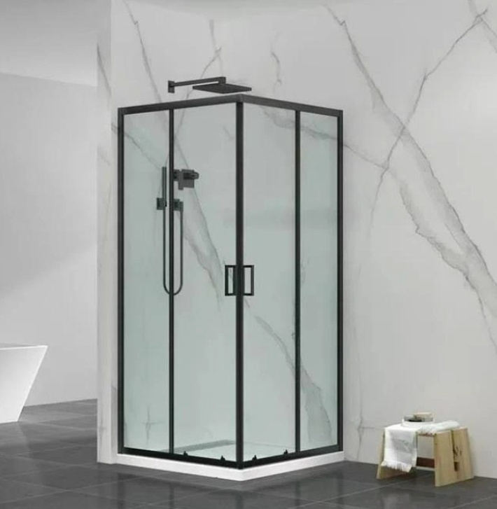 Душевая кабина EBATH SGL-3002B 900*900*1950 Черный с поддоном - артикул K0000081341