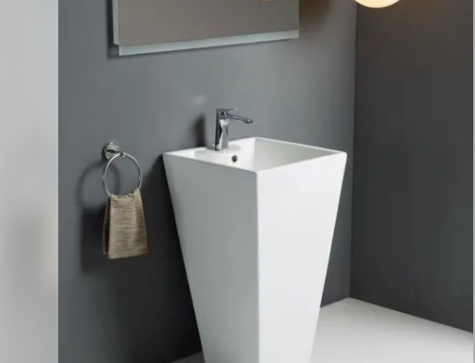 WW LEERBACH 4847 GL-WT Раковина напольная. 480х470х830 мм - артикул K0000298119