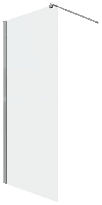 Душевая перегородка Niagara Eco NG-531-90 (90х190) хром,стекло прозрачное,1 место - артикул K0000209074