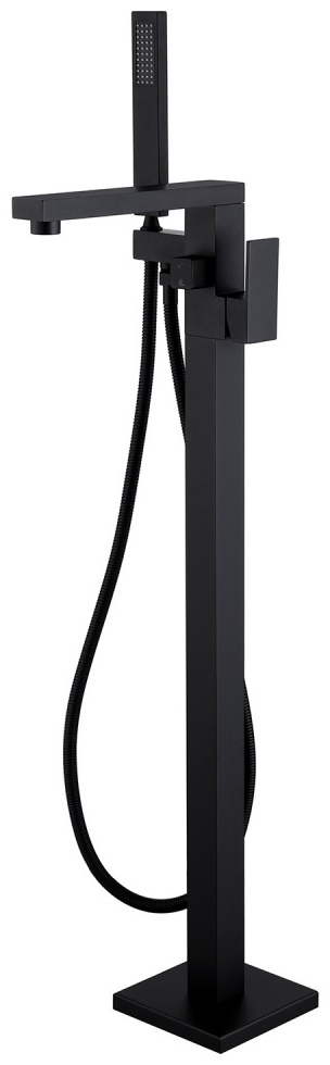 Смеситель ABBER Daheim AF8215B напольный, черный матовый - артикул K0000079936