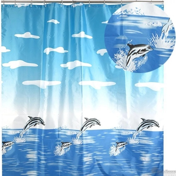 штора для ванной 020A-18 (море) - артикул K0000018316