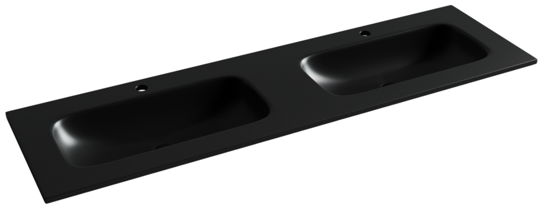 CN7023MB Раковина мебельная Grace прямоугольная 1610*457*137,  с двумя чашами и отвер. под смеситель - артикул K0000220012
