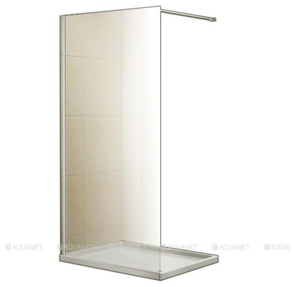 AE12-F-80H190U-CT Aquanet Cinetic, фикс. Стекло 800мм, хром, прозр.6мм (243622) - артикул K0000060488