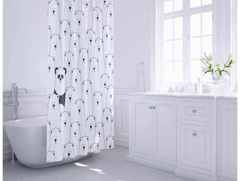 "PANDA" Шторка для ванной FX-2501 - артикул K0000041785