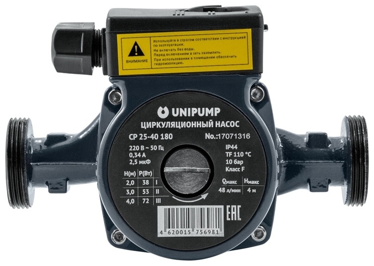 Циркуляционный насос UNIPUMP CP 25-80 180 - артикул K0000184166