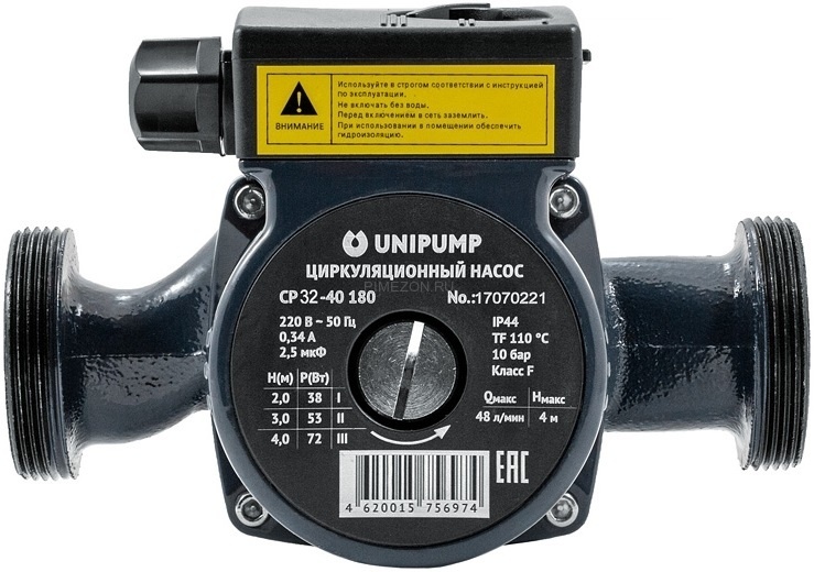 Циркуляционный насос UNIPUMP CP 32-40 180 - артикул K0000184168