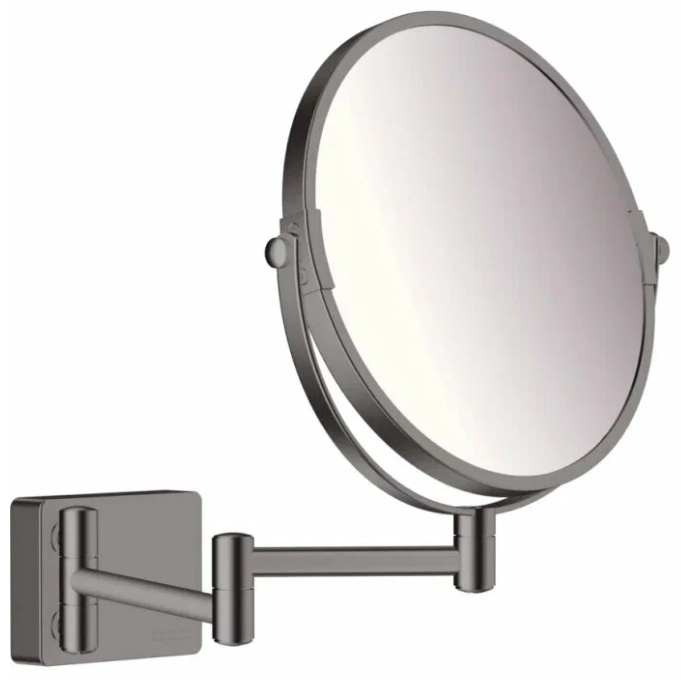 Зеркало косметическое, шлиф.черный хром Hansgrohe AddStoris 41791340 - артикул K0000263030