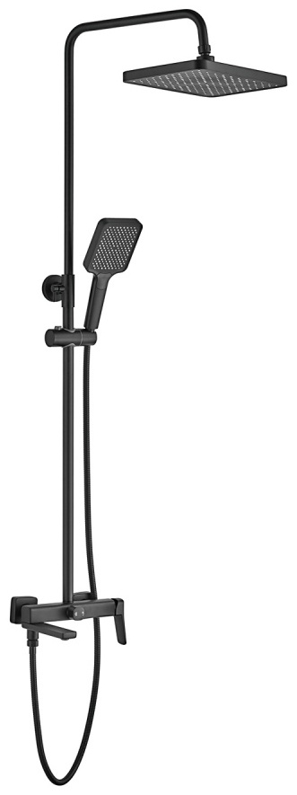 SHEVANIK" Душевая система, латунь, черная S9936Н - артикул K0000230471