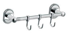 полотенцедержатель POTATO P2914-3 (3 крючка) уп.20 шт - артикул K0000004960