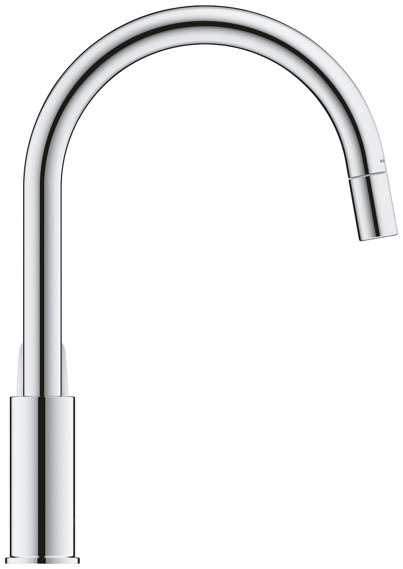 Сместель для мойки GROHE BauFlow однорычажный 1/2″, DN 15, хром (30549000) - артикул K0000083400