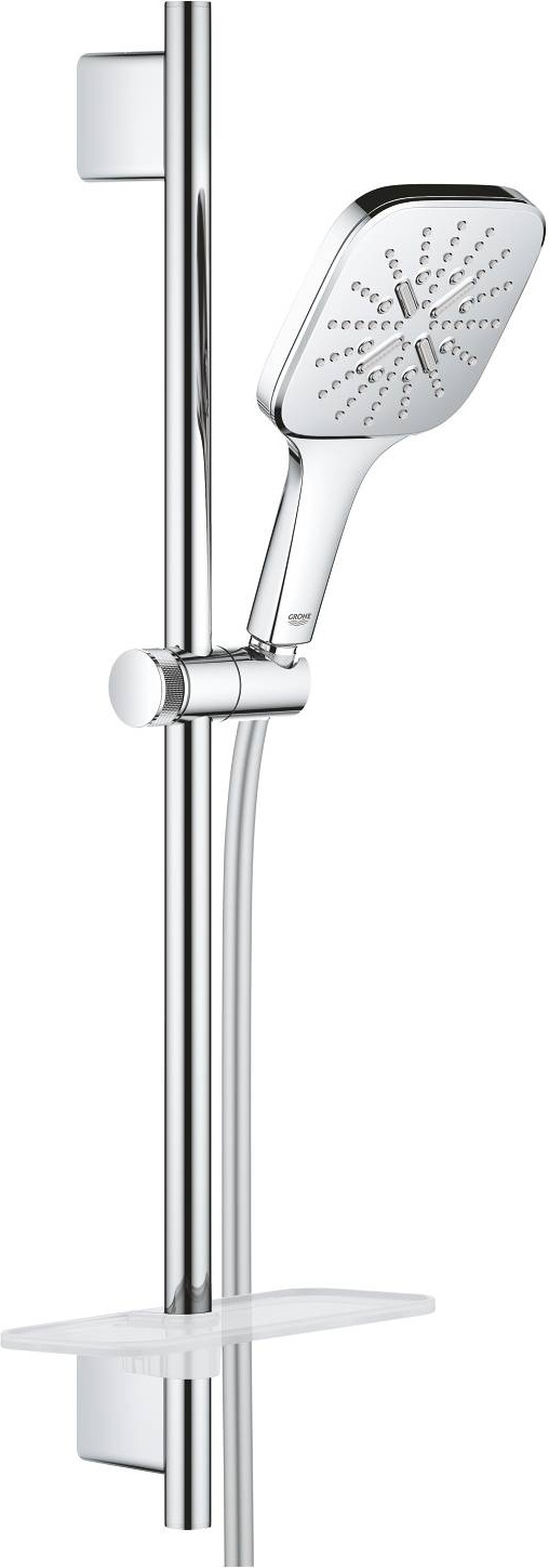 Rain Shower Smart Active 130  Душ.гарнитур,  ручной душ Cube, 3 режима струи, душ. Штанга 600 мм, по - артикул K0000043327
