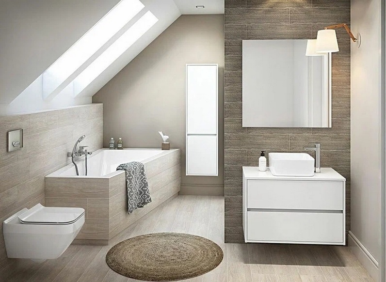 Ванна асимметричная CREA 160x100 левая белый с ножками - артикул K0000080118