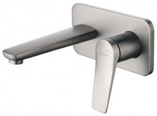 LM3726GM Смеситель Lemark Bronx для умывальника встраиваемый, графит - артикул K0000046119