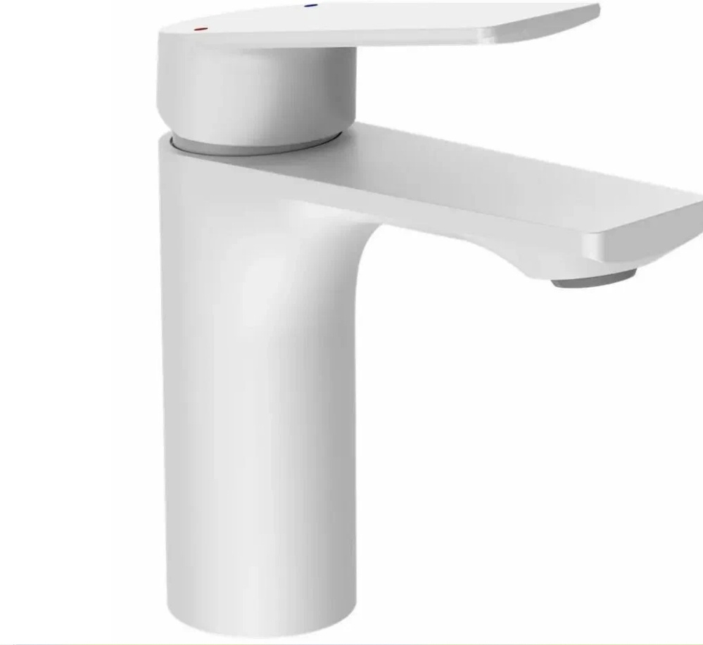 Смеситель POTATO P10167-7 для раковины крепление гайка, белый (10шт) - артикул K0000103778