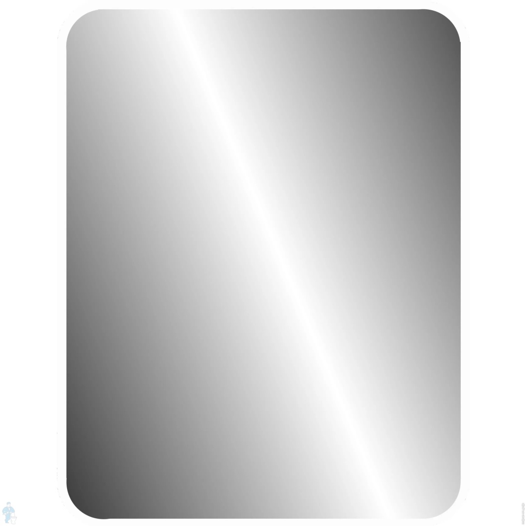 Зеркало "Сидней" белое 600х800 в МДФ раме - артикул K0000046494