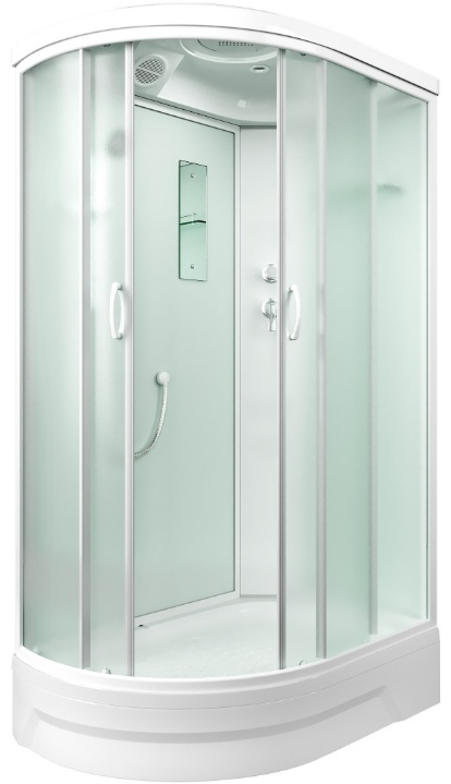 Душевая кабина MIRWELL MR351226R-C3-RUS ассиметричная 1200x800x2260 средний поддон - артикул K0000233074
