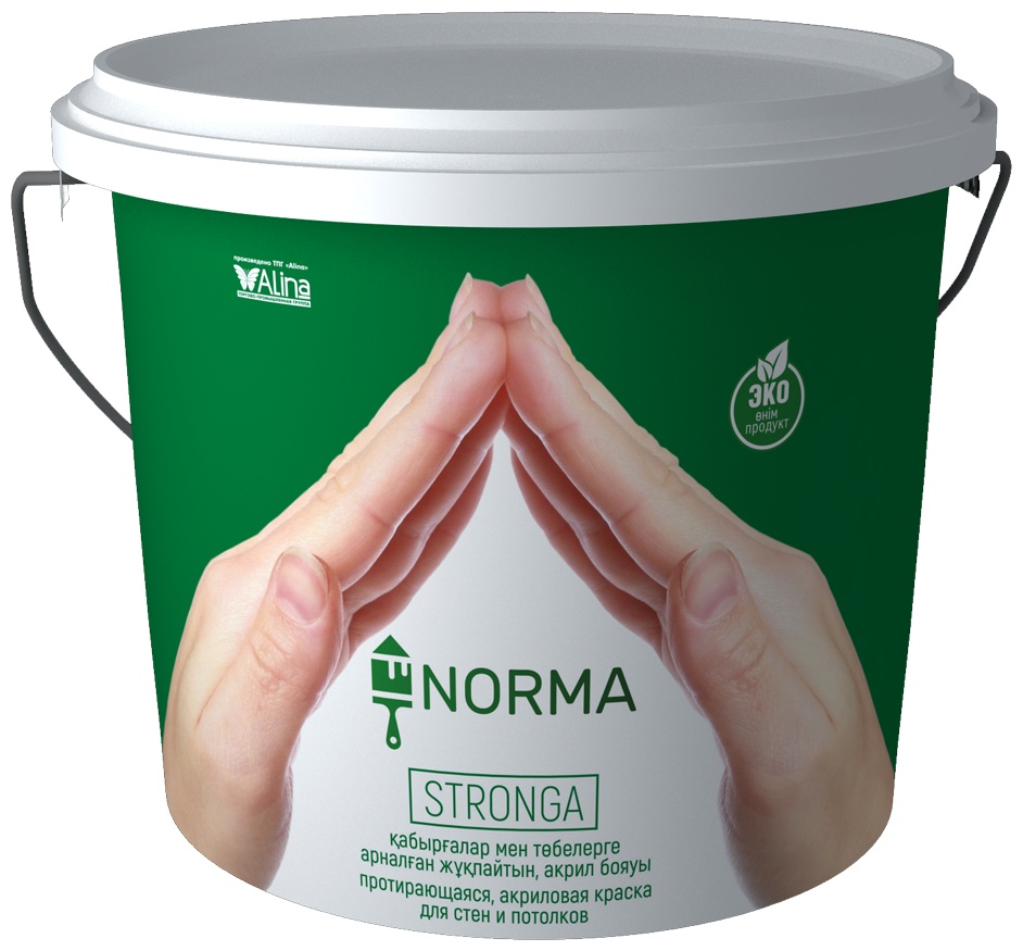 Краска водоэмульсионная NORMA Stronga / 4,5 кг протирающ.^2 - артикул K0000236172