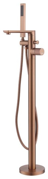 Смеситель ABBER Rund AF8715MRG напольный, розовое золото матовое - артикул K0000230906