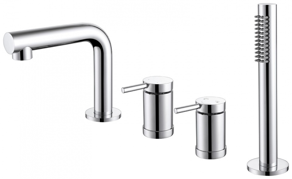 Смеситель ABBER Emotion AF8813 на борт ванны, хром - артикул K0000084625