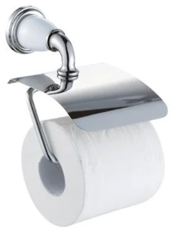настенный держатель туалетной бумаги с крышкой POTATO P7203 уп.10 шт - артикул K0000016376