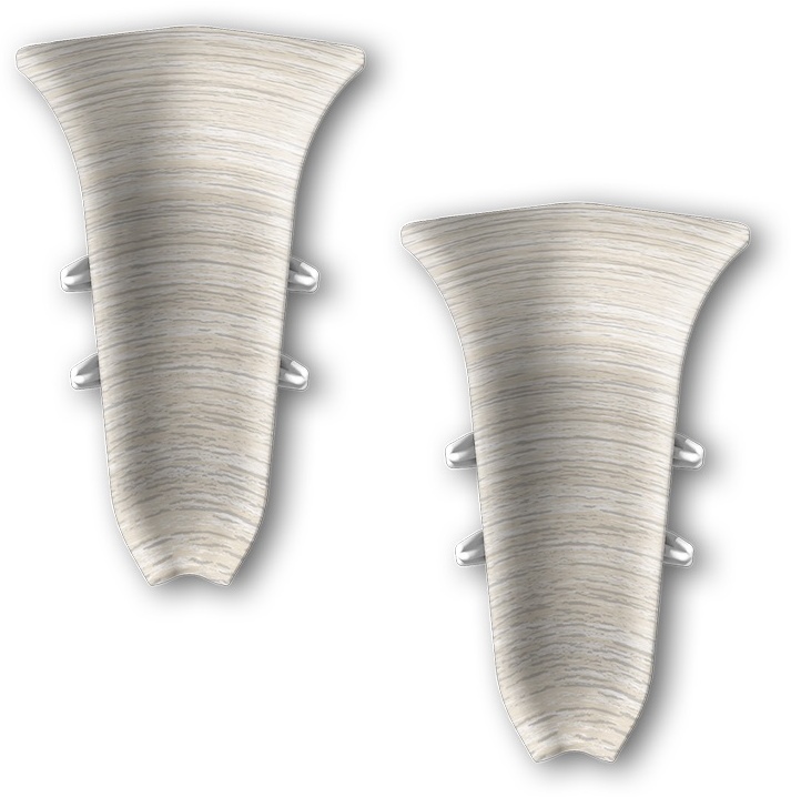 Угол внутр. IDEAL КЛАССИК/55мм/Ясень белый №252/20/, шт - артикул K0000237192