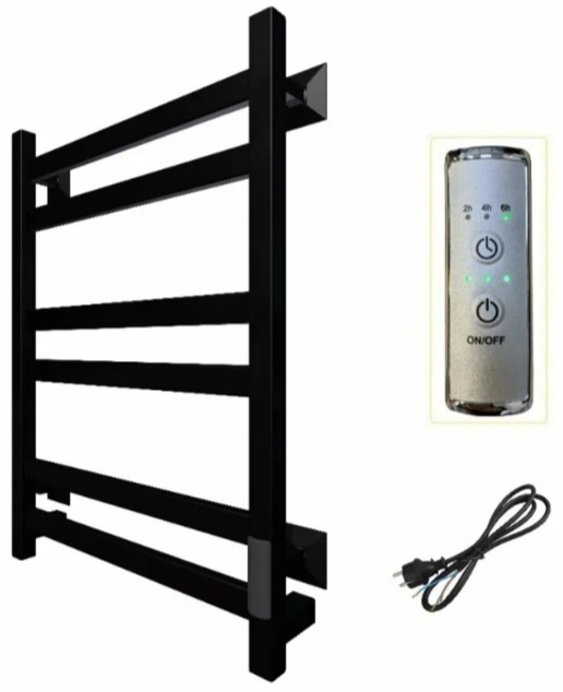 Полотенцесушитель Пэк сп 21 кв 60х50 черный ВГП - артикул K0000237564