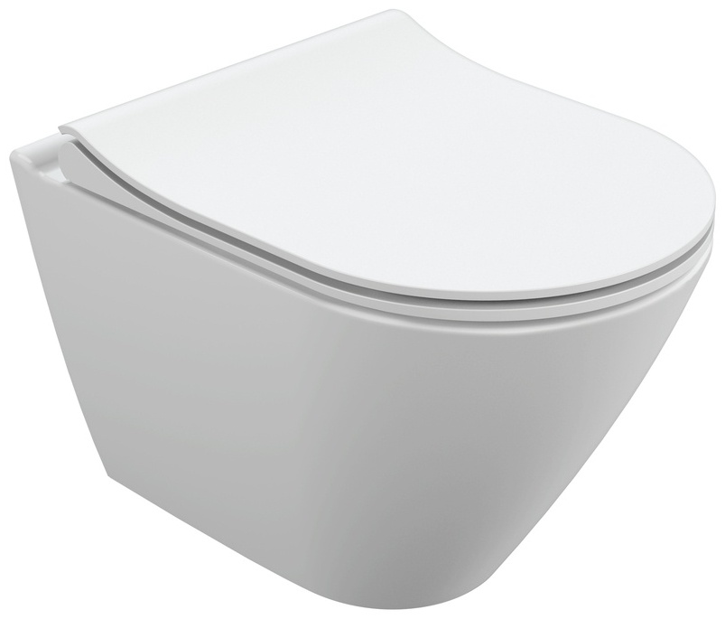 Подвесной унитаз CITY OVAL Clean On DPL EO slim - артикул K0000050585
