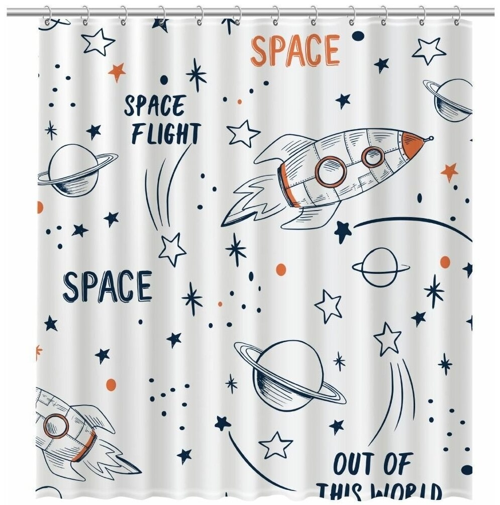 "SPACE" Шторка для ванной FX-2508 - артикул K0000041791