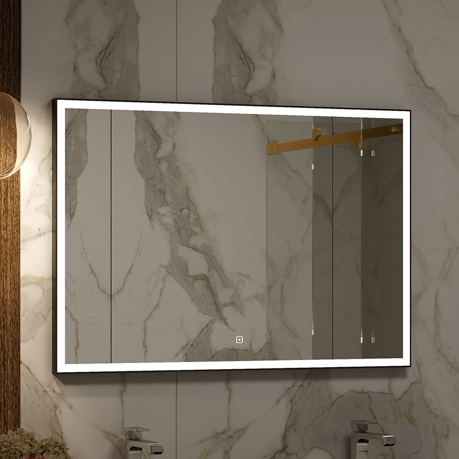 Зеркало Континент Frame Black LED 1200х700 - артикул K0000046486