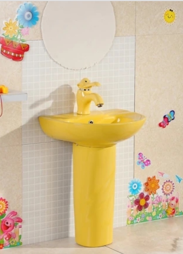 Раковина Gid напольная 69908 Nb192-Y жёлтый - артикул K0000219282