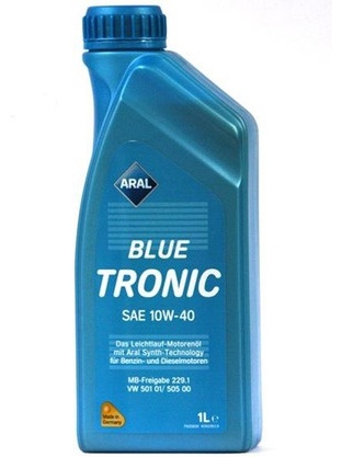 10W40 Aral Blue Tronic 1L полусинтет.моторное масло - артикул K0000090857