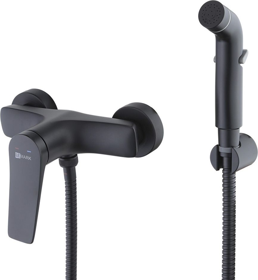 LM3718BL Смеситель Lemark Bronx с гигиеническим душем - артикул K0000046130