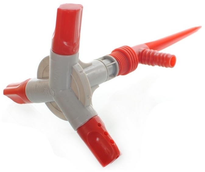 Опрыскиватель штык 3-х Лепестковый  вращающийся (1/2" и 3/4") - артикул K0000028967