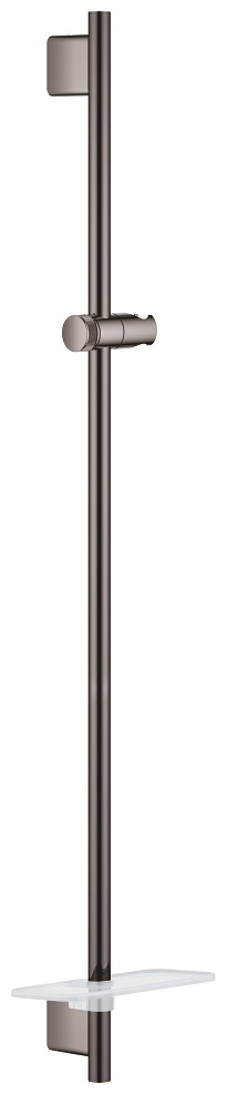Душевая штанга GROHE RainShower SmartActive, 900 мм , полочка, металлические крепления, регулируемая глубина, поворотный держатель, цвет: темный графи - артикул K0000171101