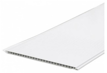 Панель потолочная ПВХБелый глянцевая 2700х375х8 мм 10 шт./уп. - артикул K0000264234