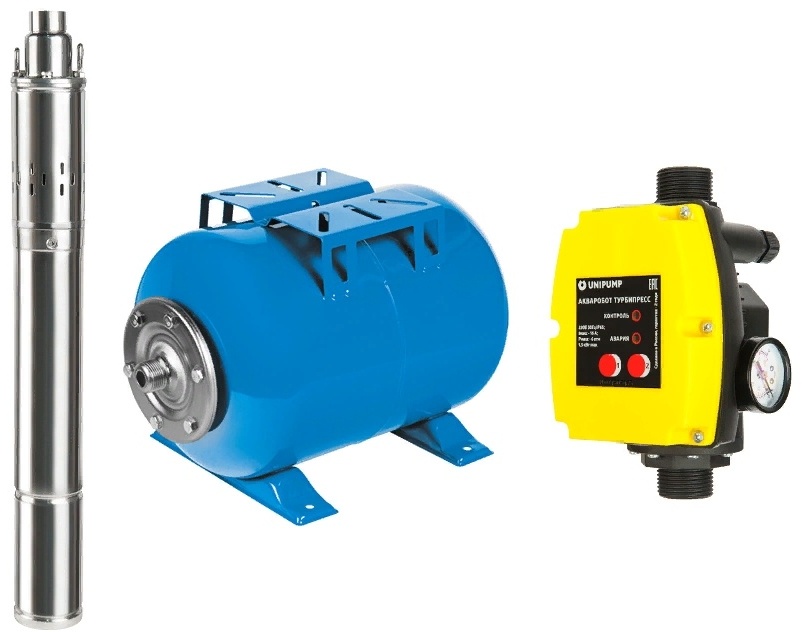 Станция авт. водоснабжения UNIPUMP АКВАРОБОТ ECO VINT 1-50 - артикул K0000184145