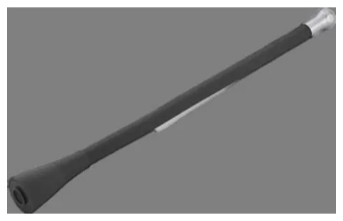 Гибкий излив POTATO P71-3L силиконовый, серый (10шт) - артикул K0000104233