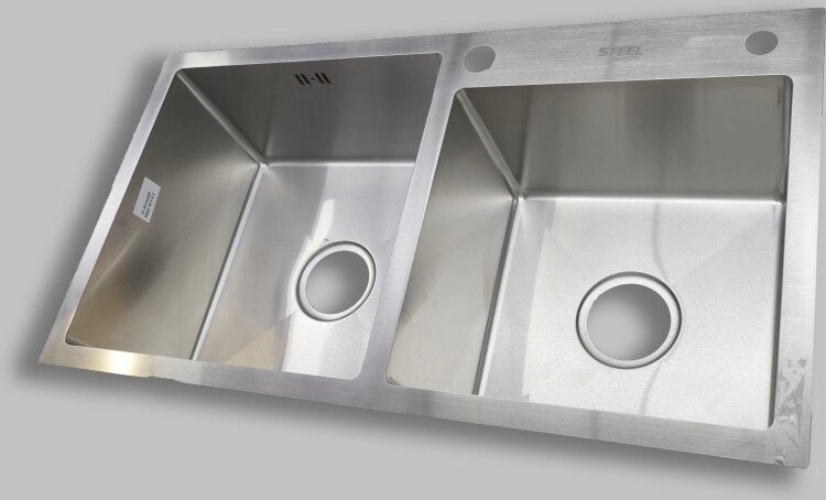 Кухонная мойка 730*430 ST-AD7843BR хром матовый - артикул K0000079883