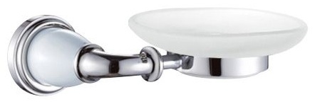 настенная мыльница POTATO P7202 (матовое стекло) уп.10 шт - артикул K0000016375