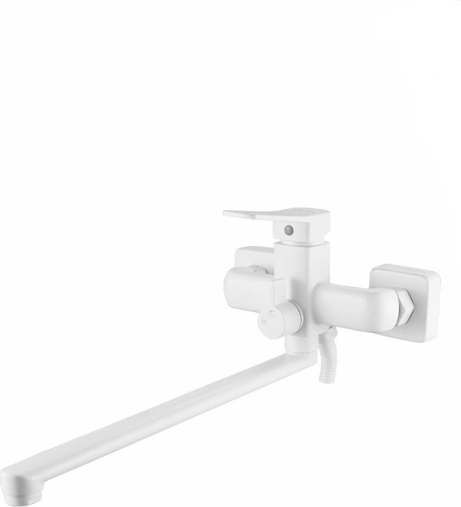 SHEVANIK"  Смеситель для ванной  белый S9922С - артикул K0000230461