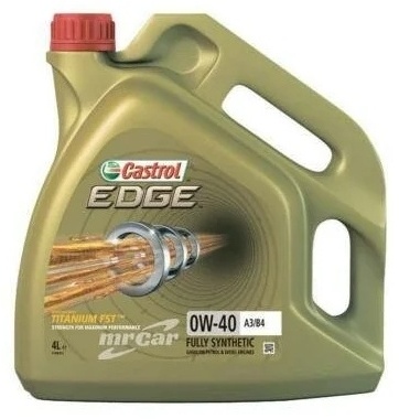 0W-40 Castrol EDGE 4L синтет. моторное масло - артикул K0000089702