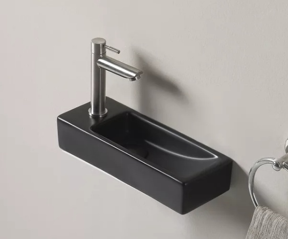 Раковина Gid подвесная 62202R Bm9271R черный матовый - артикул K0000219300