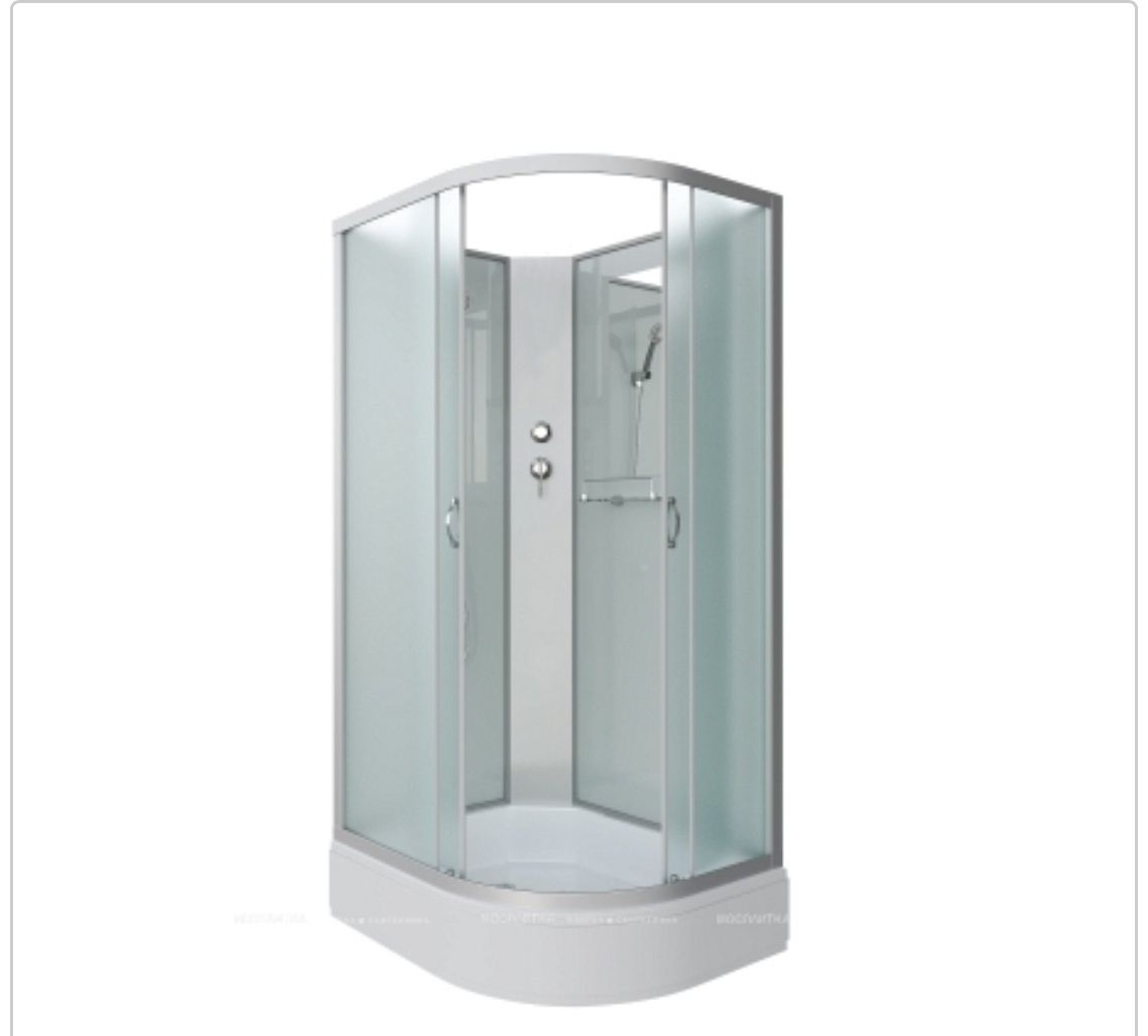 Душ.кабина Niagara NG-33394-14LBK (1300х900х2150) средний поддон (26см) стекло МАТОВОЕ 4 места - артикул K0000106102